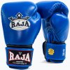 Boxerské rukavice RAJA BOXING Single Standard Genuine Leather blue
