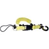 Metalsub Špirálový kábel s karabínkou CONSOLE/TORCH SPIRAL LANYARD žltá YL