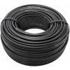 Čierne kvapkové mikropotrubie Hunter 6,4 x 4,5 mm, vzdialenosť kvapkovačov 15 cm -30 M/balík