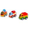 Auto baby stavebné naťahovacie 6,5cm,3druhy - miešačka