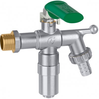 Caleffi 603 Záhradný guľový kohút 1/2 "s poistkou proti zamrznutiu 603-12