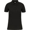 Kariban Polokošile Day-to-Day WK271, krátký rukáv, dámská COT20W27181702-black/silve M Černá/stříbrná