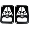 Súprava chráničov zadných svetiel, Čierna, Darth Vader, Jeep Wrangler JK