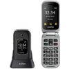 Aligator V650 Senior čierno-strieborná / SOS tlačidlo / 1.3MP / stolná nabíjačka / FM / SOS Locator