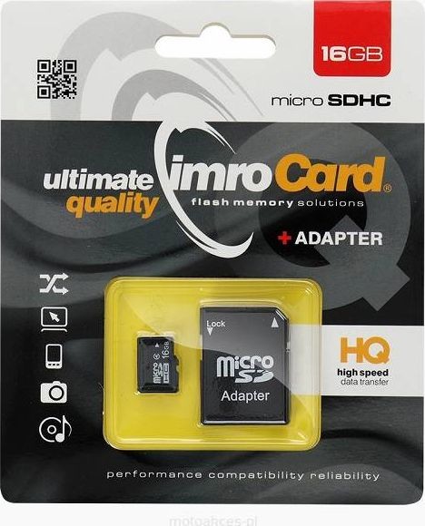 Imro MicroSDHC Class 4 16 GB KOM000822