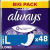 Always Daily Protect Long slipové vložky bez parfumácie 48 ks
