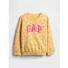 GAP Baby mikina s logom VintageSoft Žltá 2YRS