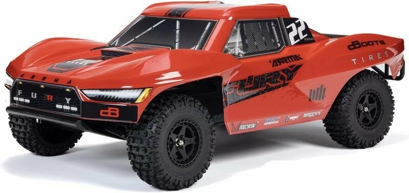 Arrma Fury Mega 550 RTR červená 1:10