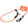 Tamer Lanové vodítko EASY LONG twist-lock střední pes (3,5 m) losos neon