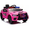LEAN CARS Dodge Charger policajné auto na batérie ružové