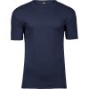 TeeJays Tričko Interlock TJ 520, krátký rukáv, pánské COT-18052030501 S Grape