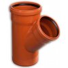 Kanalizačná odbočka 250/200/45°