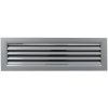 Dalap Ventilačná mriežka z vysoko kvalitného extrudovaného hliníka 450x150 mm, sivá