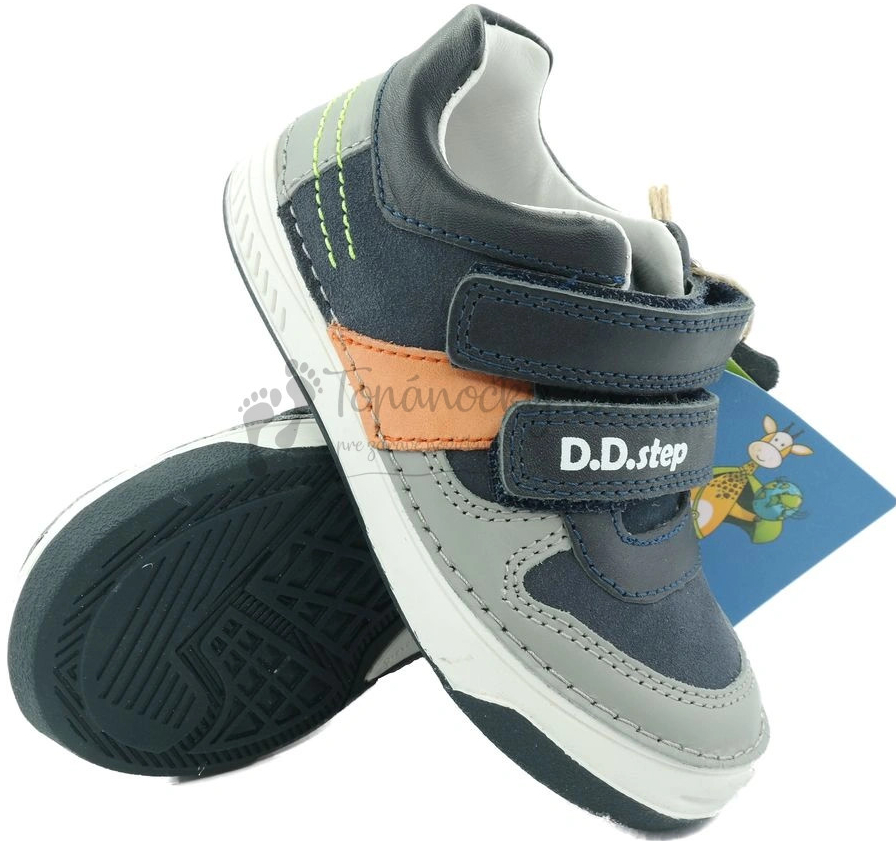 D.D.Step detské topánky S040-41688 royal blue