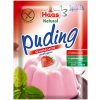 Haas Natural Puding s jahodovou príchuťou 40 g