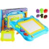 LEAN Toys Veľká magnetická pečiatkovacia tabuľa 2v1
