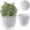 Prosperplast Kvetináč RYFO biely 14,6 cm