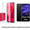 Silikónové Púzdro Luxria Clear Absorb pre Huawei - Priehľadné pre Huawei: Mate 20 Lite