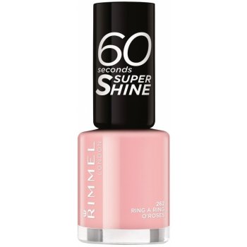 Rimmel London 60 Seconds Super Shine Nail Polish 262 Ring A Ring O Roses 8 ml