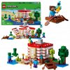 LEGO Minecraft TNT Dom v Džungli Papagáj Výbuch Zombie Steve Creeper