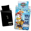 Jerry Fabrics bielizeň Paw Patrol PP325 Žiariace 140x200 70x90
