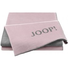 Biederlack Joop ružová/sivá Deka 150x200
