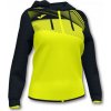 Joma Dámska mikina SUPERNOVA II HOODIE JACKET FLUOR YELLOW-BLACK Veľkosť: XL