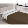Homania Vrchná plachta Happy Home MIX COLORS Gaštanová 180 cm posteľ