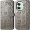 PROTEMIO 65478 ART Peňaženkový kryt OnePlus Nord 3 5G ANIMALS šedý