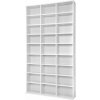 tectake 401703 regál christel 180x102x23,5cm - biela