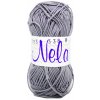 Pletacia priadza Niťárna NELA 8834 sivá