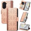 Peňaženkové kožené puzdro GRID na Huawei Nova 10 – Khaki
