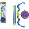 Teddies Luk 57cm + šípy s prísavkami plast 3ks + terč v sáčku