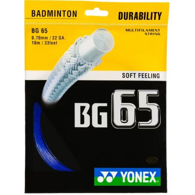 Bedmintonový výplet Yonex Micron BG65 Blue (0.70 mm)