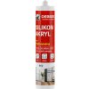 DEN BRAVEN Silikón akrylový tmel biely 280 ml