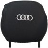 Poťah na hlavovú opierku-čierna Audi 2ks AutoZulu