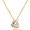 iZlato Forever Zlatý nežný náhrdelník srdiečko so zirkónom, 9K IZ27545HR