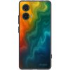 Picasee silikónový čierny obal pre Motorola Moto G35 5G - Solar