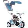 Smoby Trojkolka Baby Balade Plus modrá 68x101x52 ružová