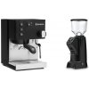 Rancilio Silvia E, black + Eureka Zenith 65 NEO, black