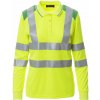 Payper Dámska reflexné polokošeľa GUARD + WINTER LADY Žltá Fluo/ Zelená L
