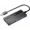 Equip 128956 4 porty USB 3.0 hub čierna; 128956