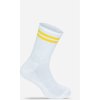 Mr. Socks Ponožky Basic L 05004, tenisové COT885004am3zq-white/yello 37-41 Bílá/žlutá
