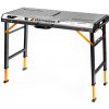 Kovový skladací pracovný stôl CRAFTMAKER SteelBench S110