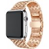 AppleKing elegantný oceľový antikorový remienok pre Apple Watch Ultra 49mm / 46mm / 45mm / 44mm / 42mm - ružovozlatý - možnosť vrátiť tovar ZADARMO do 30tich dní