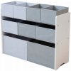 Organizér na hračky MpMax REGMPM008 sivý 147 l