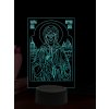 Beling 3D lampa, Svätá Matrona, 16 farebná,AA37