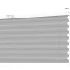 Plisé rolety LUX - látka Silver dust 11199 - BLACKOUT (zatemňujúca)