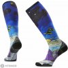 Smartwool Ski Zero Cushion Galactic Ski Print OTC dámske podkolienky, deep navy S (EU 34 - 37)