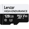 Lexar 128GB Lexar® High-Endurance microSDHC/microSDXC™ UHS-I cards?up to 100MB/s read, 45MB/s Write, C10 A1 V30 U3 LMSHGED128G-BCNNG